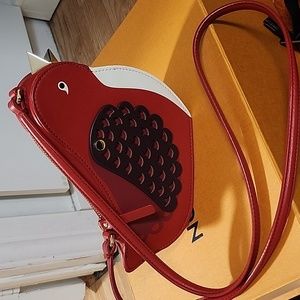 Ladies bird shape crossbody purse